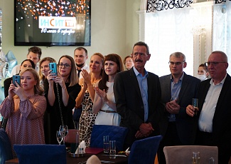 Праздничный фуршет в честь 10-летия Инсит-ТВ 